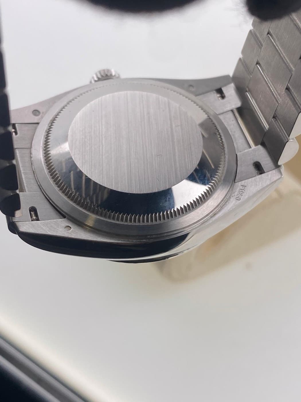 Rolex Day-Date 36 “Ice Blue” Platinum (6/2024) – View 11