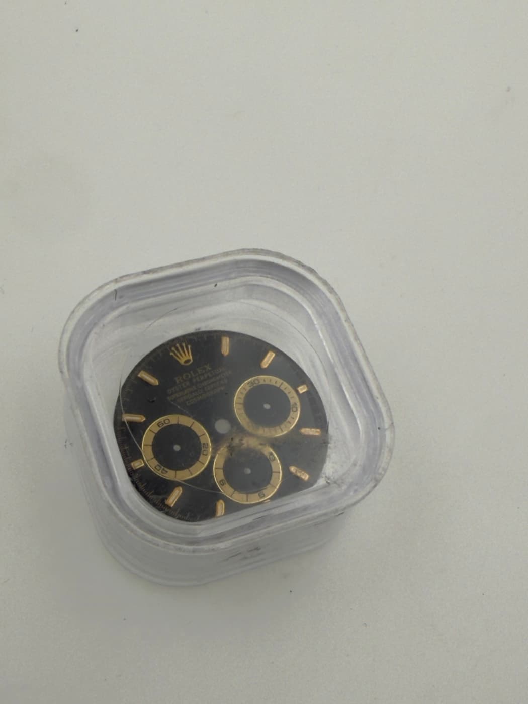 Rolex Daytona 16528 Zifferblatt (Schwarz/Gold, „Zenith“) – Ansicht 2