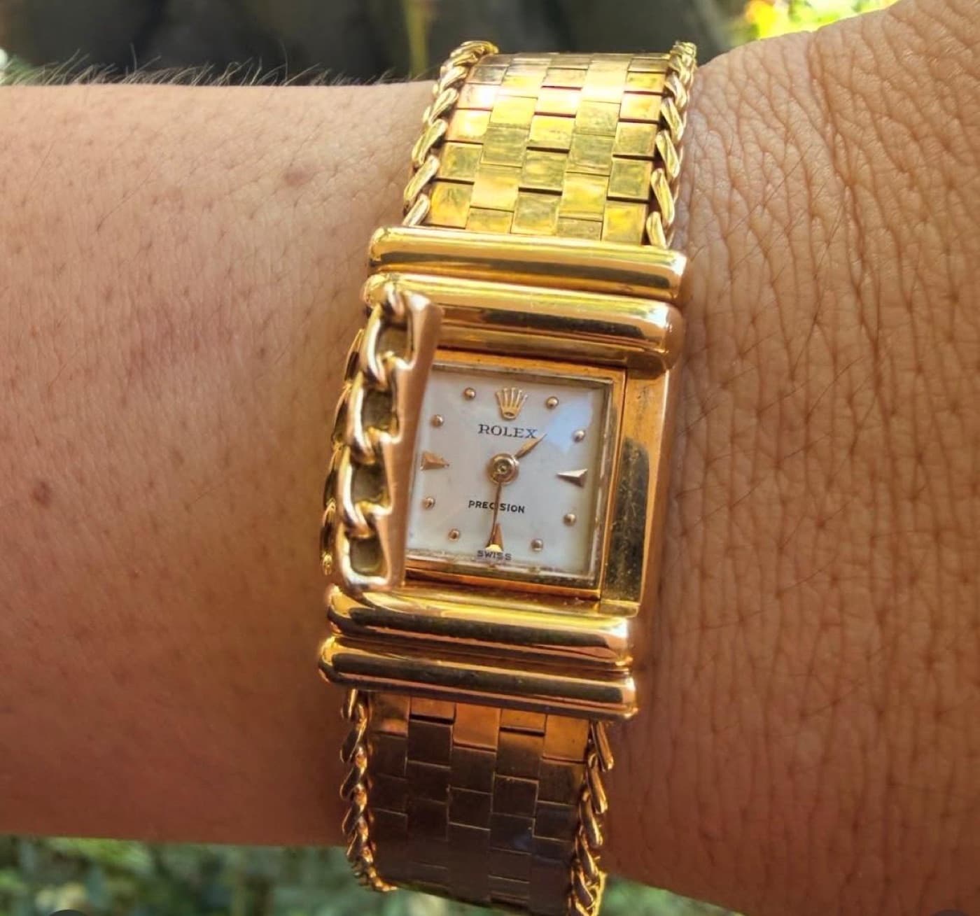 Rolex Precision (ladies’ cover watch) – View 2
