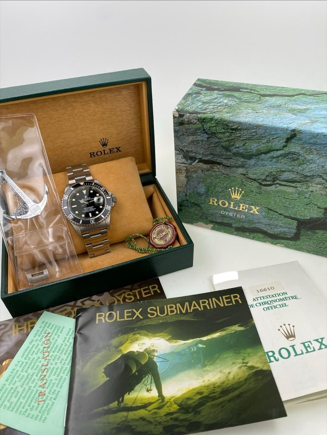 Rolex Submariner Date (Full Set 1995) – Ansicht 13