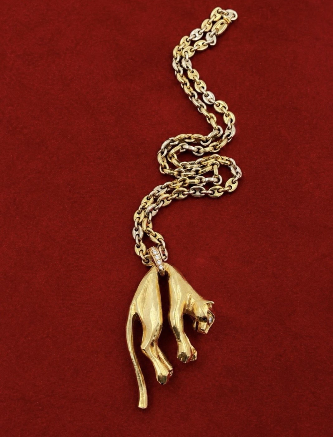 Cartier Panthère Kette mit Anhänger