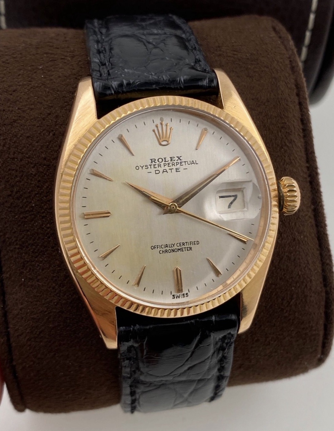 Rolex Oyster Perpetual Date (Roségold)
